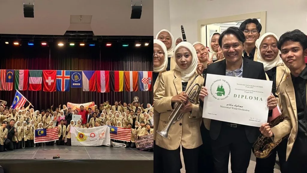 Orkestra MRSM Ulul Albab Satu-Satunya Wakil Asia, Bawa Pulang Emas. Power! 15 Orkestra MRSM Ulul Albab Satu-Satunya Wakil Asia, Bawa Pulang Emas. Power!