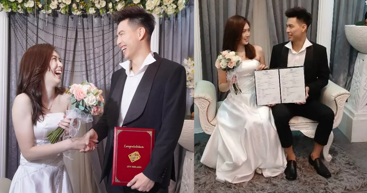 Ong Yew Sin & Aya Ohori Sah Bergelar Suami Isteri