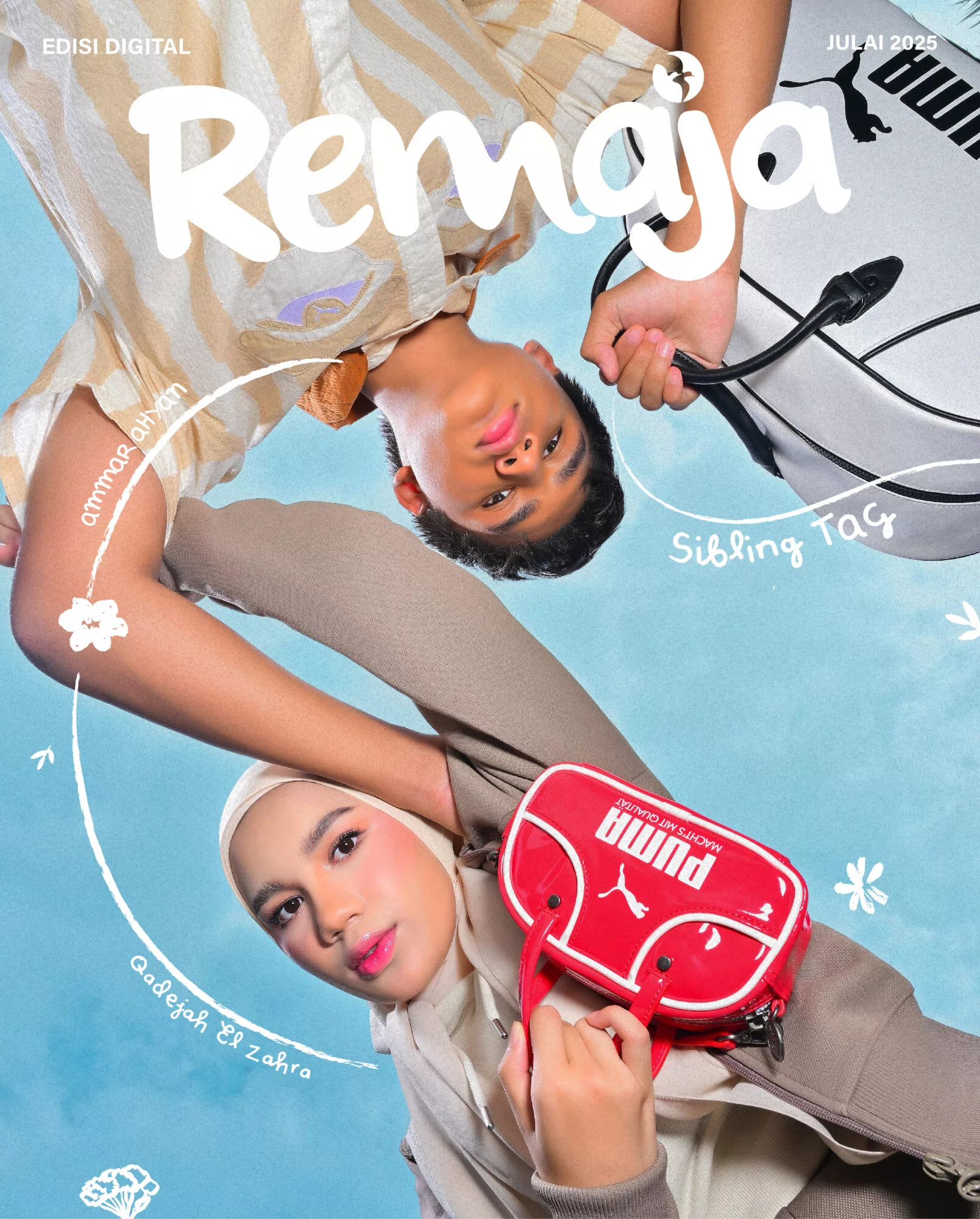 Eksklusif Sibling Tag Bersama Ammar Ahyan & Qadejah El Zahra – Isu Digital Julai 2025