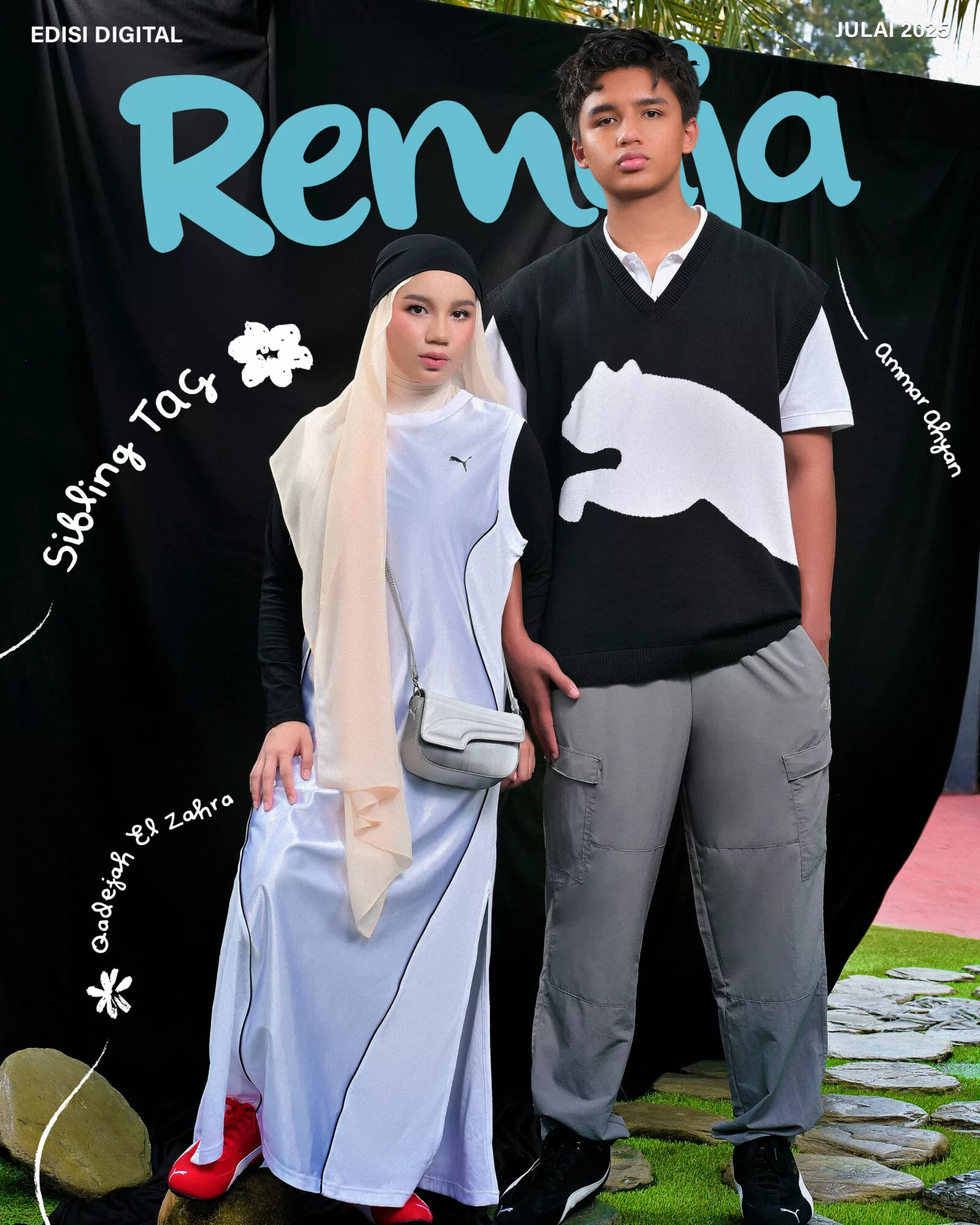 Eksklusif Sibling Tag Bersama Ammar Ahyan & Qadejah El Zahra - Isu Digital Julai 2025