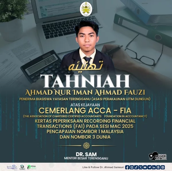 Kebanggaan Malaysia, Remaja 19 Tahun Diiktiraf Sebagai Pelajar Terbaik Negara & Ketiga Dunia Dalam ACCA!