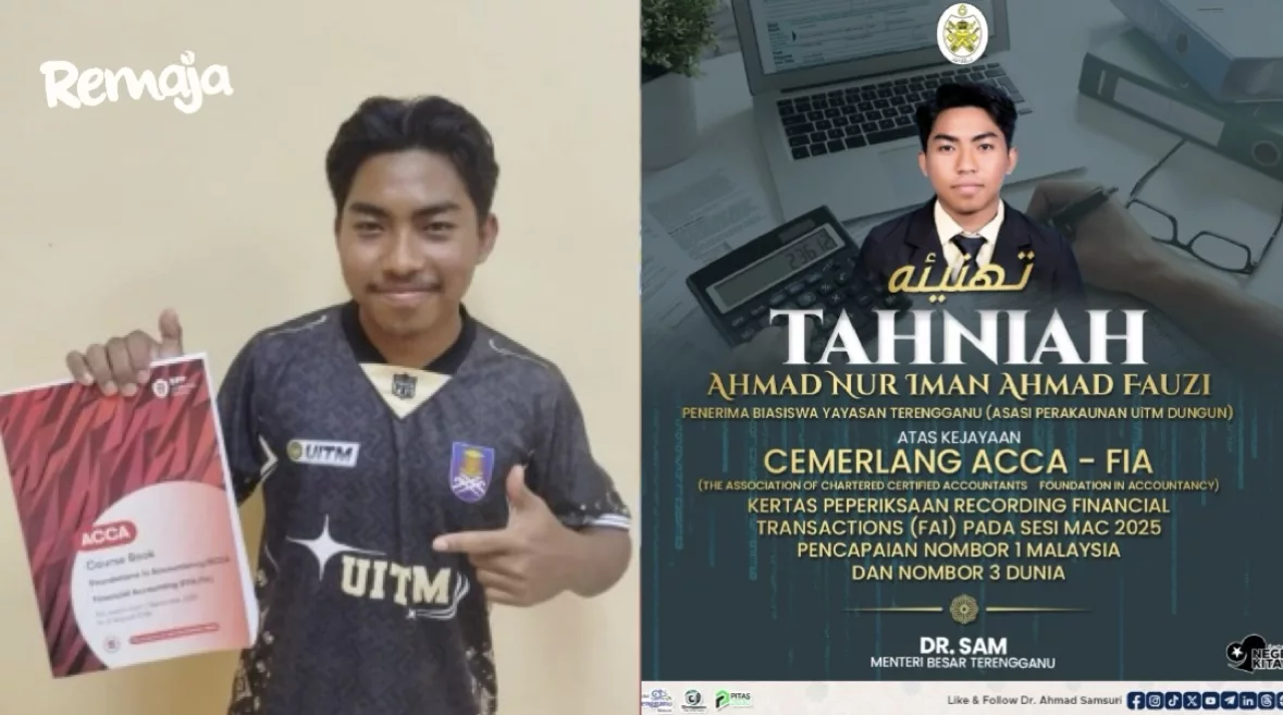 Kebanggaan Malaysia, Remaja 19 Tahun Diiktiraf Sebagai Pelajar Terbaik Negara & Ketiga Dunia Dalam ACCA!