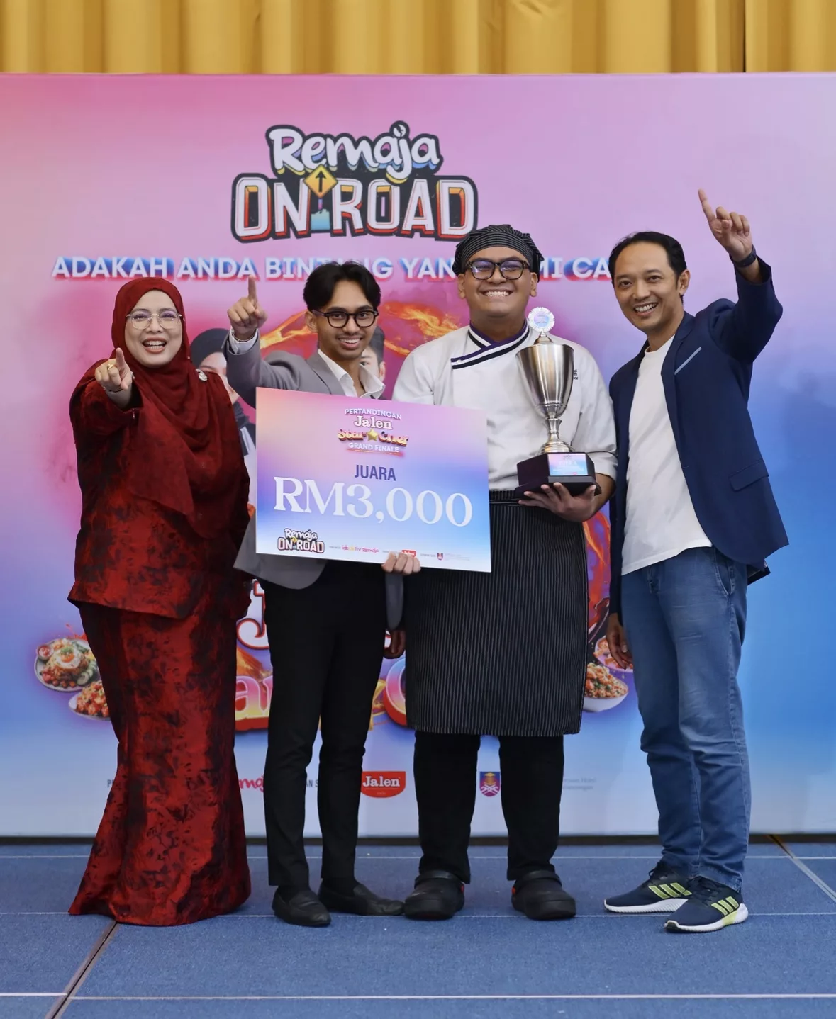 Imran Syahin Dari UiTM Puncak Alam Dinobat Juara JALEN Star Chef, Banggakan Ibu Bapa & Pensyarah