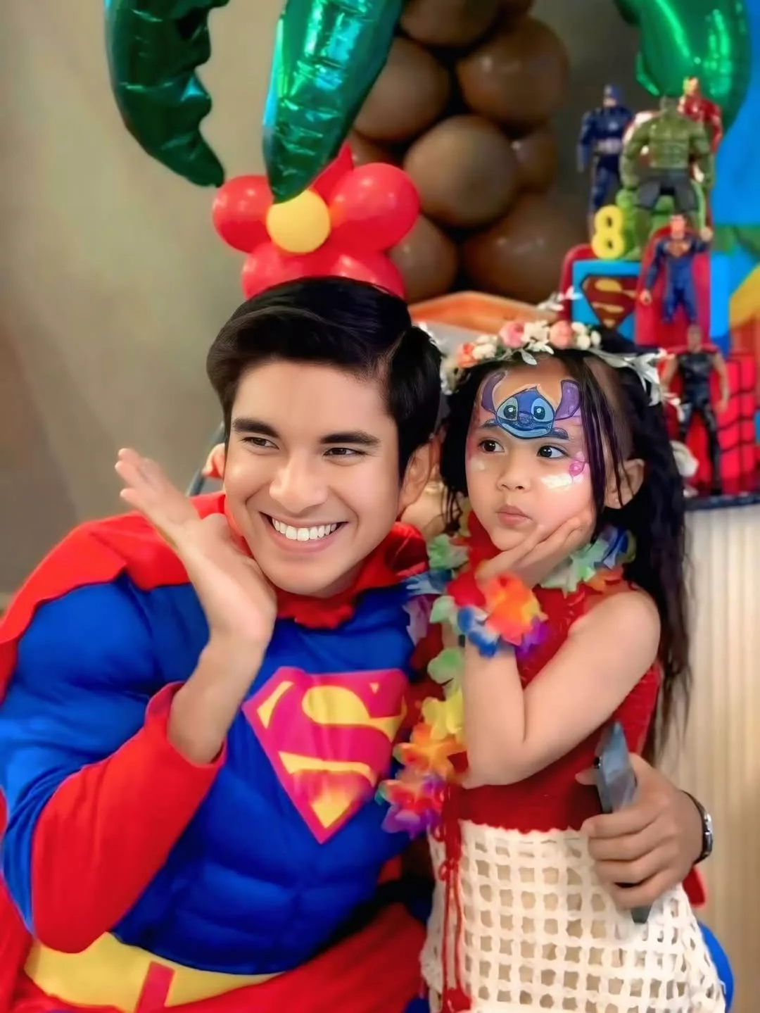 Syed Saddiq Tampil Sebagai Superman Di Majlis Hari Lahir Anak Bella Astillah, Curi Tumpuan Ramai!