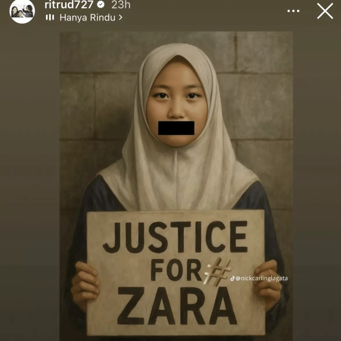 “Tolong Jadi Manusia!” – Rita Rudaini Luah Kecewa Tiada Tangkapan Kes Zara Qairina