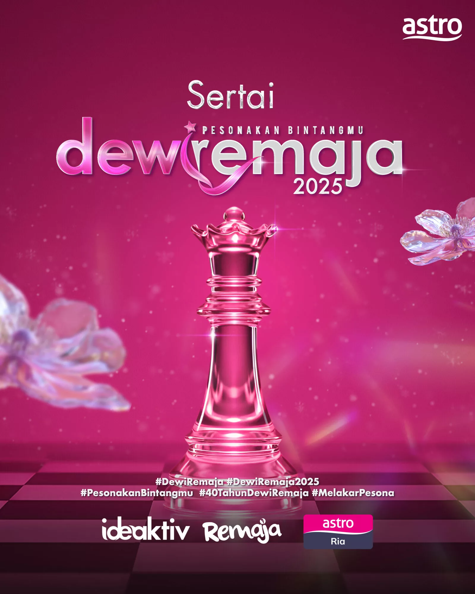 40 Tahun Gemilang Hasil Kemunculan Bakat-Bakat Tanah Air, Dewi Remaja 2025 Buka Pendaftaran Untuk ‘Batch’ Terbaru