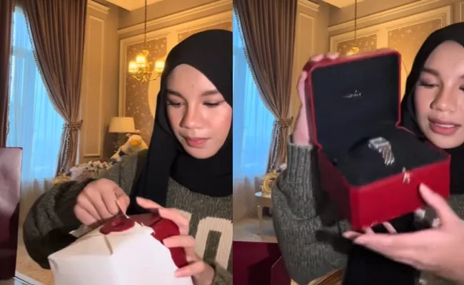 “Berjaya Paw Abah!” – Qadejah El Zahra Berjaya Miliki Jam Tangan Cartier Idaman