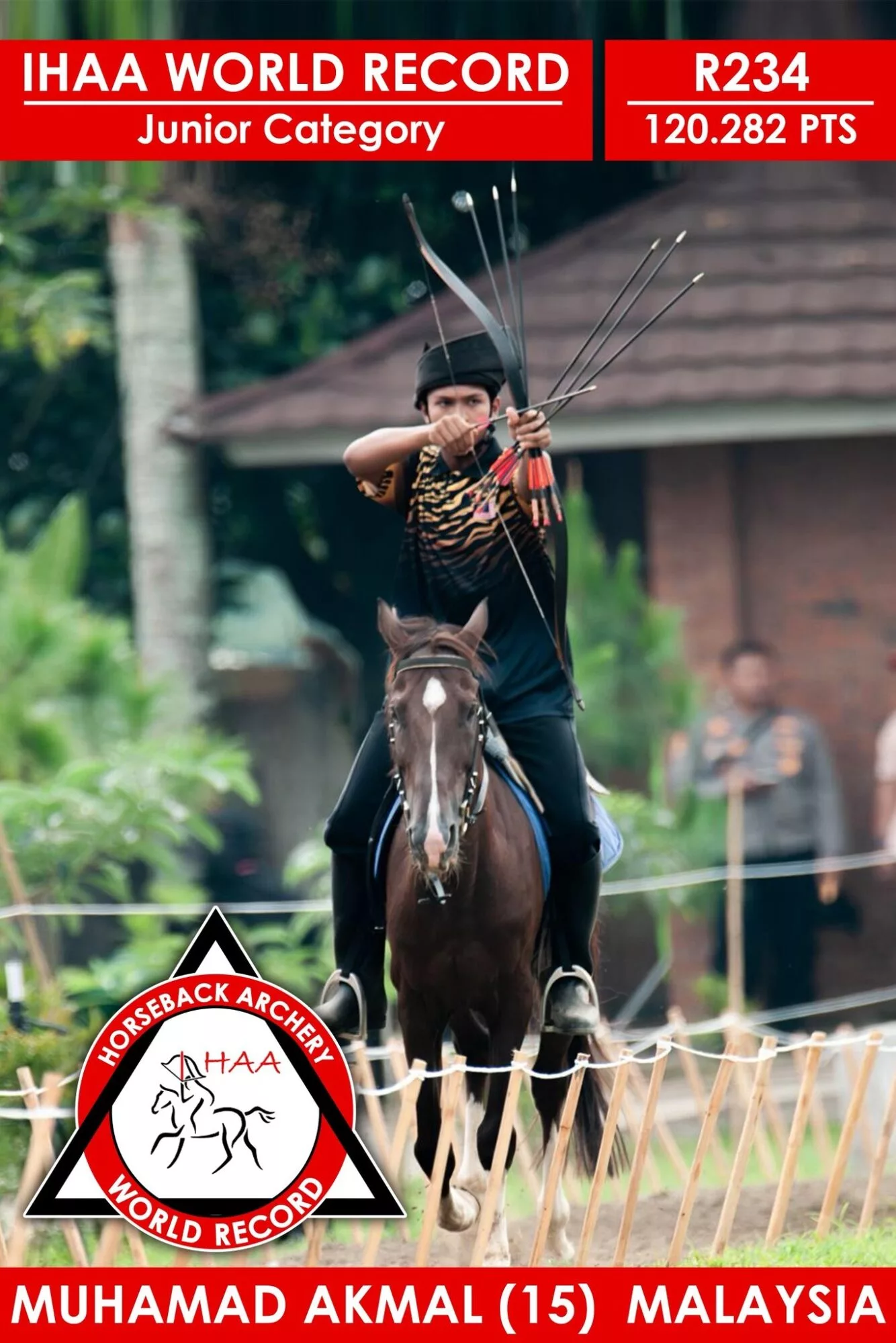 Pasukan Malaysia Cipta Kejutan! Raih Gelaran Juara Kejohanan Memanah Berkuda IHAA 2025