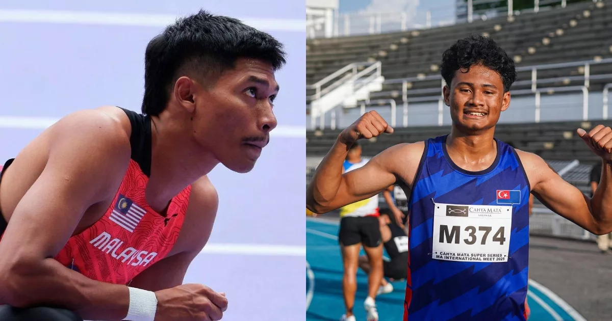 Muhammad Azeem & Danish Iftikhar Cipta Sejarah, Tawan Podium 100m Di Terbuka India