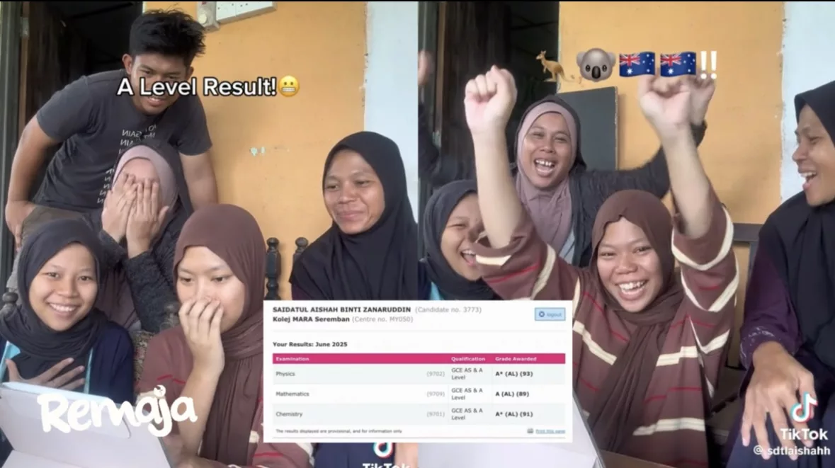 Biasiswa ‘Kena’ Pada Orang Tepat, Netizen Tumpang Gembira Lihat Remaja Ini Cemerlang A-Level