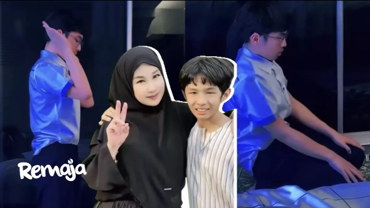 “Sky Tak Pernah Tinggalkan Solat” – Ridzuan Ridzokumura Syukur Miliki Anak Soleh