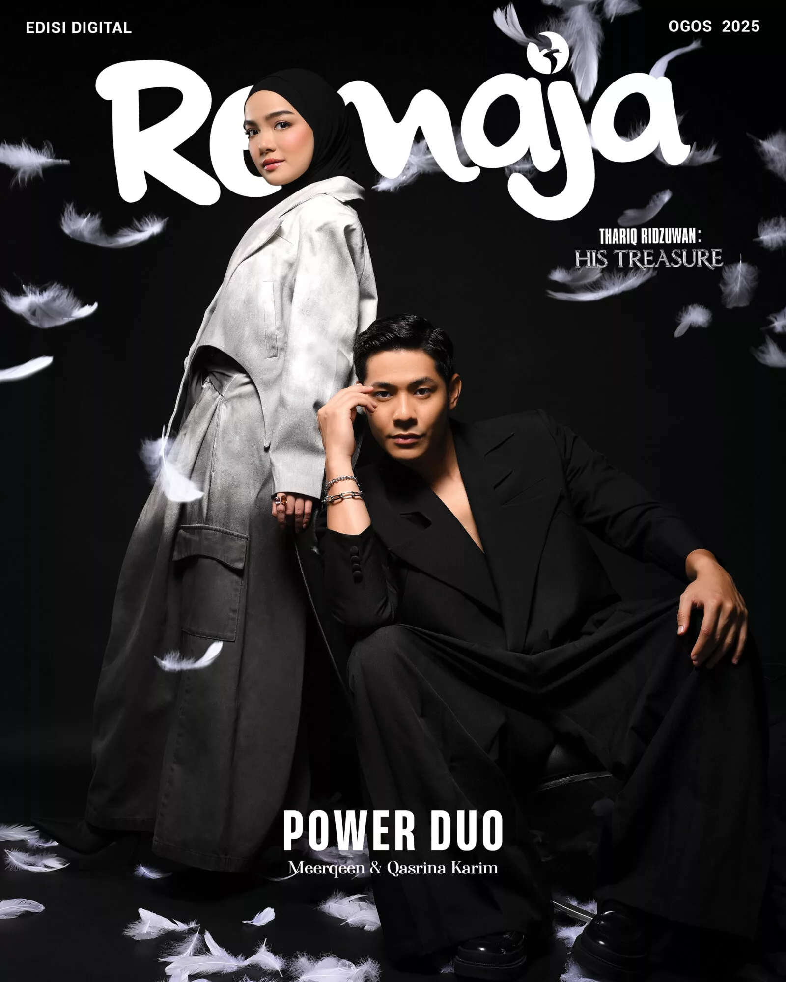 Power Duo Thariq Ridzuwan: His Treasure, Edisi Digital Ogos 2025 Bersama Meerqeen & Qasrina Karim