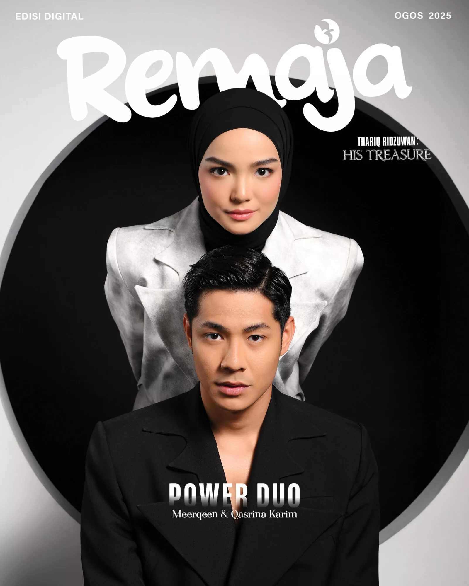 Power Duo Thariq Ridzuwan: His Treasure, Edisi Digital Ogos 2025 Bersama Meerqeen & Qasrina Karim