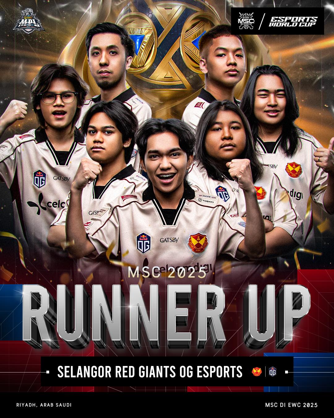 “Kami Akan Kembali Lebih Kuat” Gagal Pertahan Takhta, SRG.OG Sapu Naib Juara MSC 2025!