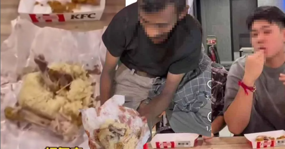 Apabila Empati Hilang, Remaja Biadab Beri Gelandangan Nasi Tulang Ayam