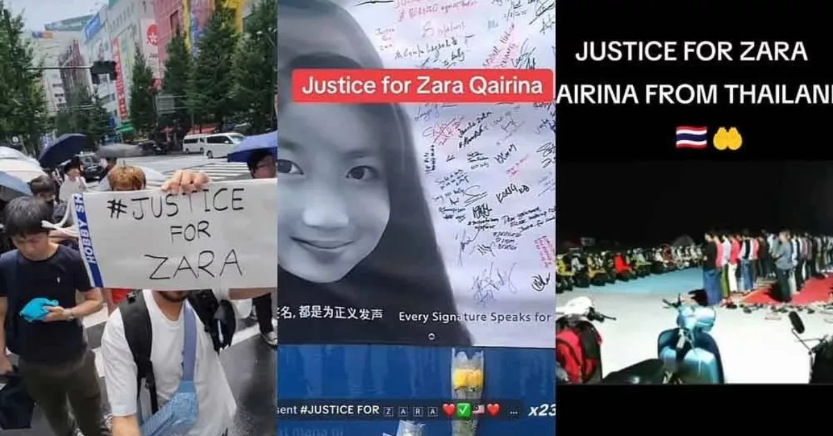 Gelombang Solidariti #JusticeforZara Qairina, Dari Sabah Hingga Menggegarkan Dunia