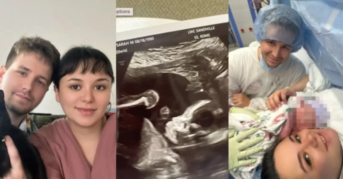 Sarah Hildebrand & Suami Selamat Timang Cahaya Mata Pertama 3 Sarah Hildebrand & Suami Selamat Timang Cahaya Mata Pertama