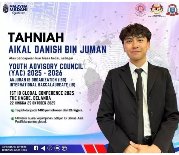 Dari Nabawan Ke Pentas Dunia: Anak Sabah Ini Suarakan Hak 2 Juta Pelajar Global!