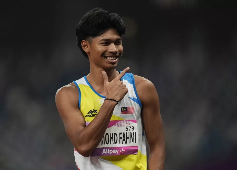 Muhammad Azeem & Danish Iftikhar Cipta Sejarah, Tawan Podium 100m Di Terbuka India