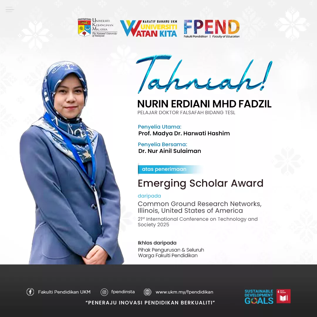 Harumkan Nama UKM Di Taiwan, Nurin Erdiani Antara 5 Penerima Anugerah Terbaik Dunia