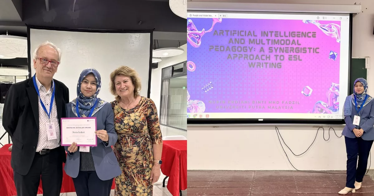 Harumkan Nama UKM Di Taiwan, Nurin Erdiani Antara 5 Penerima Anugerah Terbaik Dunia