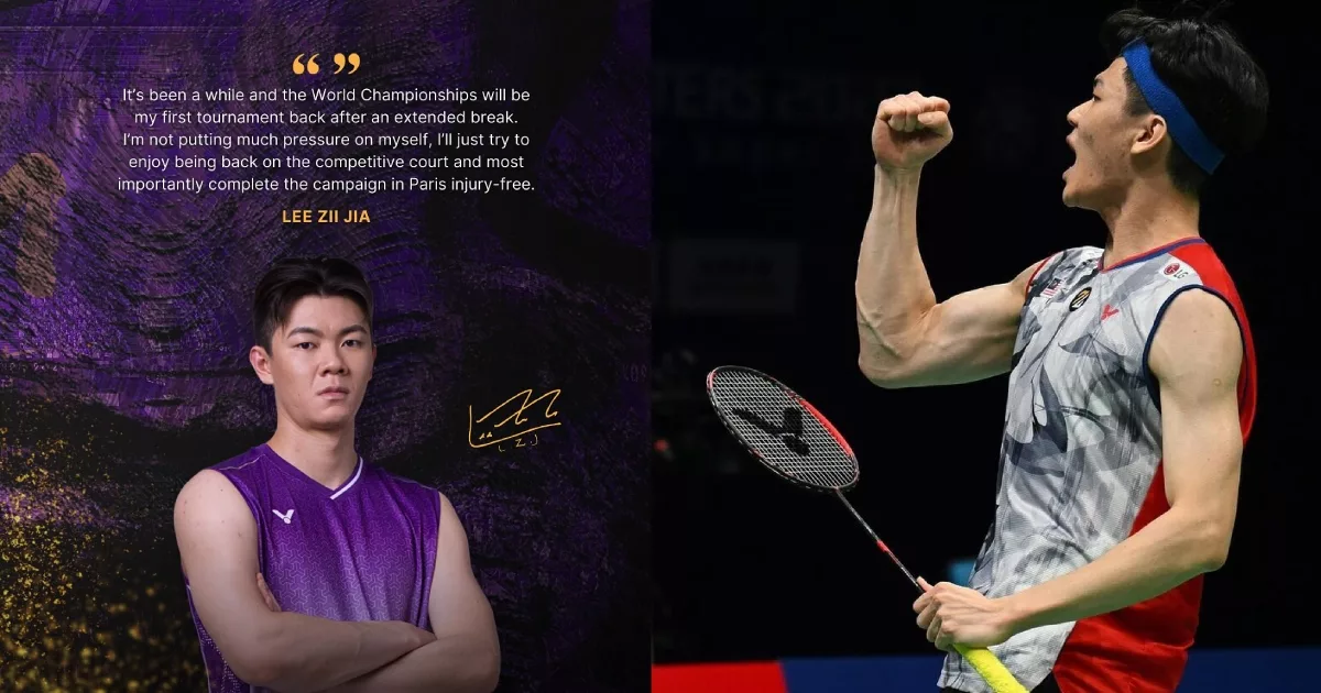 Lee Zii Jia Kembali Beraksi, Mahu Fokus Elak Kecederaan & Tepis Cabaran Mental