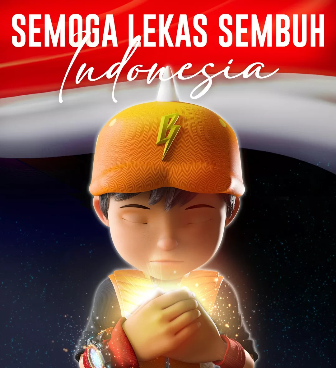 Upin Ipin & Boboiboy Sama-Sama Doakan Indonesia Segera Pulih -“Semoga Teman-Teman Di Sana Selamat & Aman”