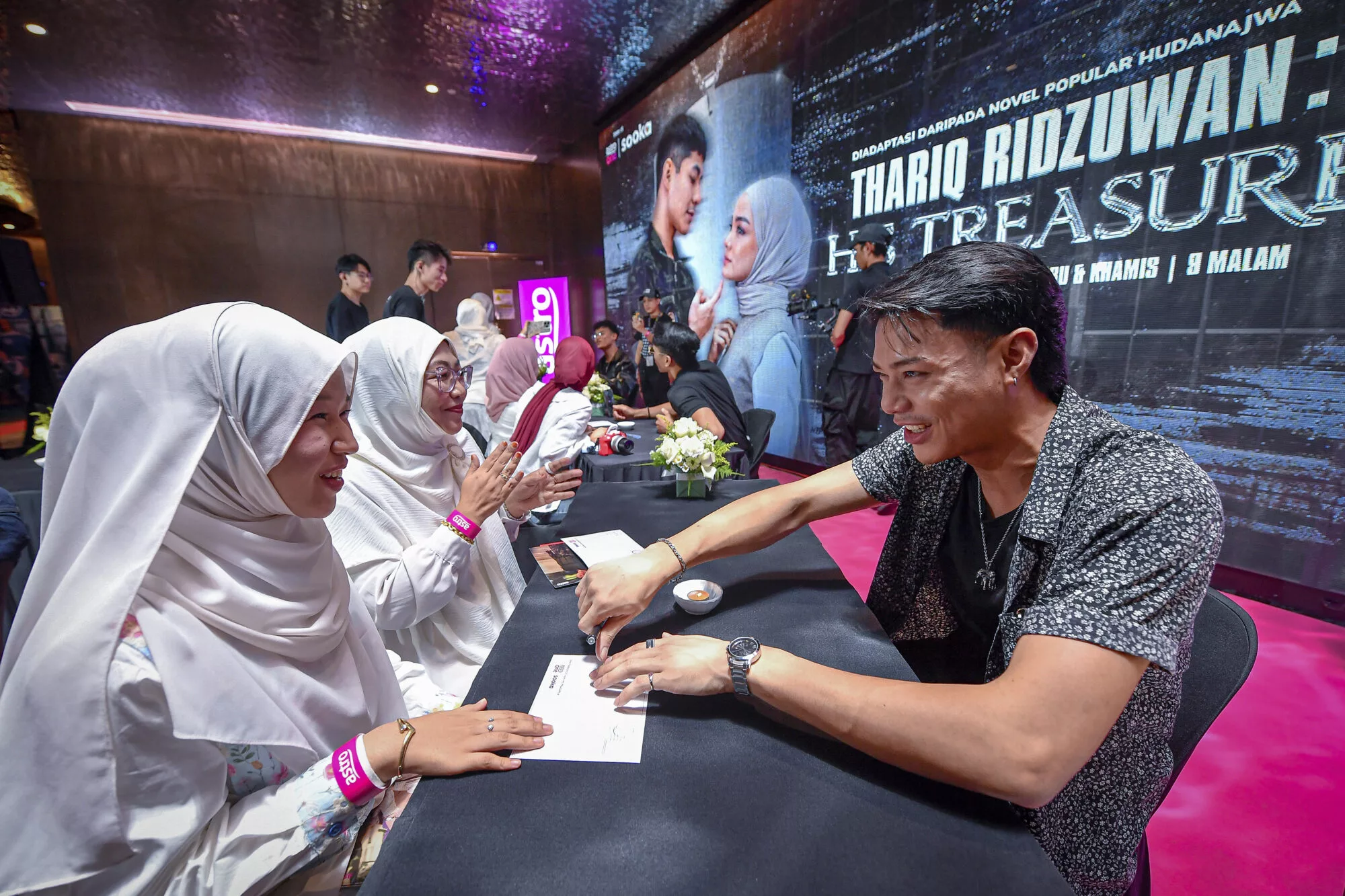 Janji Satu Minit: Peminat Temui Pelakon Thariq Ridzuwan: His Treasure ‘Face-To-Face’