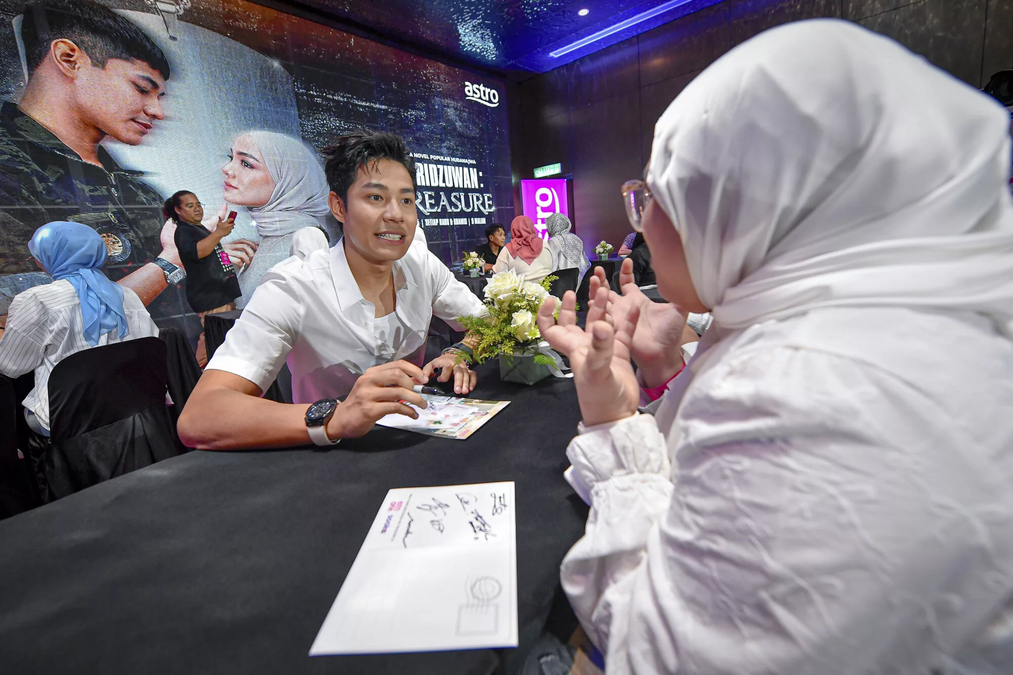 Janji Satu Minit: Peminat Temui Pelakon Thariq Ridzuwan: His Treasure ‘Face-To-Face’