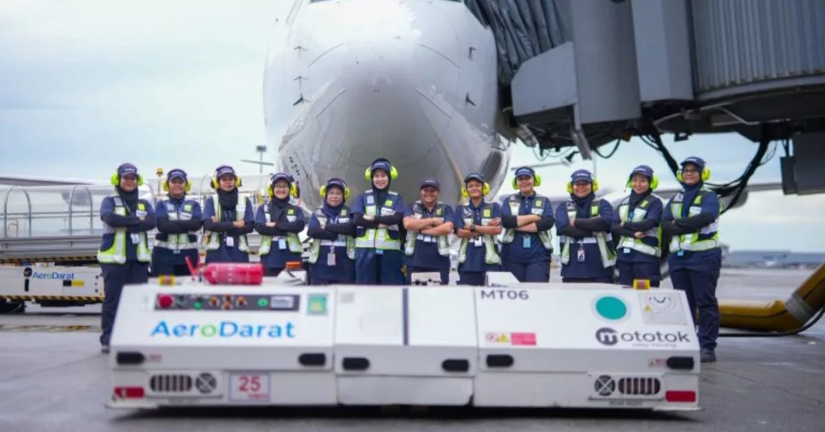 Girls Power! Pasukan Wanita Malaysia Airlines Ukir Sejarah Di Langit Malaysia