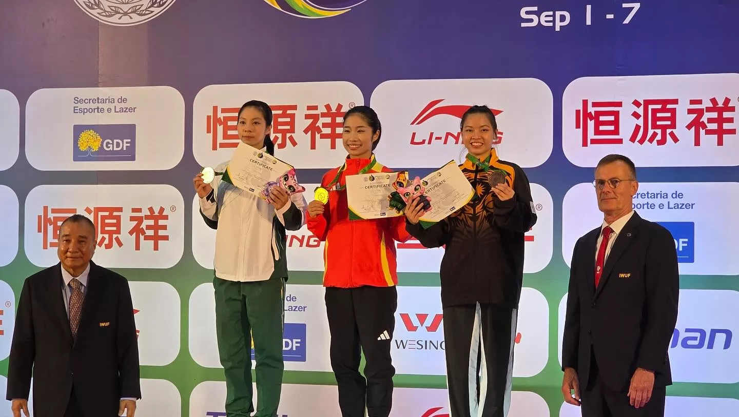 Jia Rong Serlah Magis Di Brazil, Sumbang Emas Keempat Malaysia Di Kejohanan Dunia Wushu 2025
