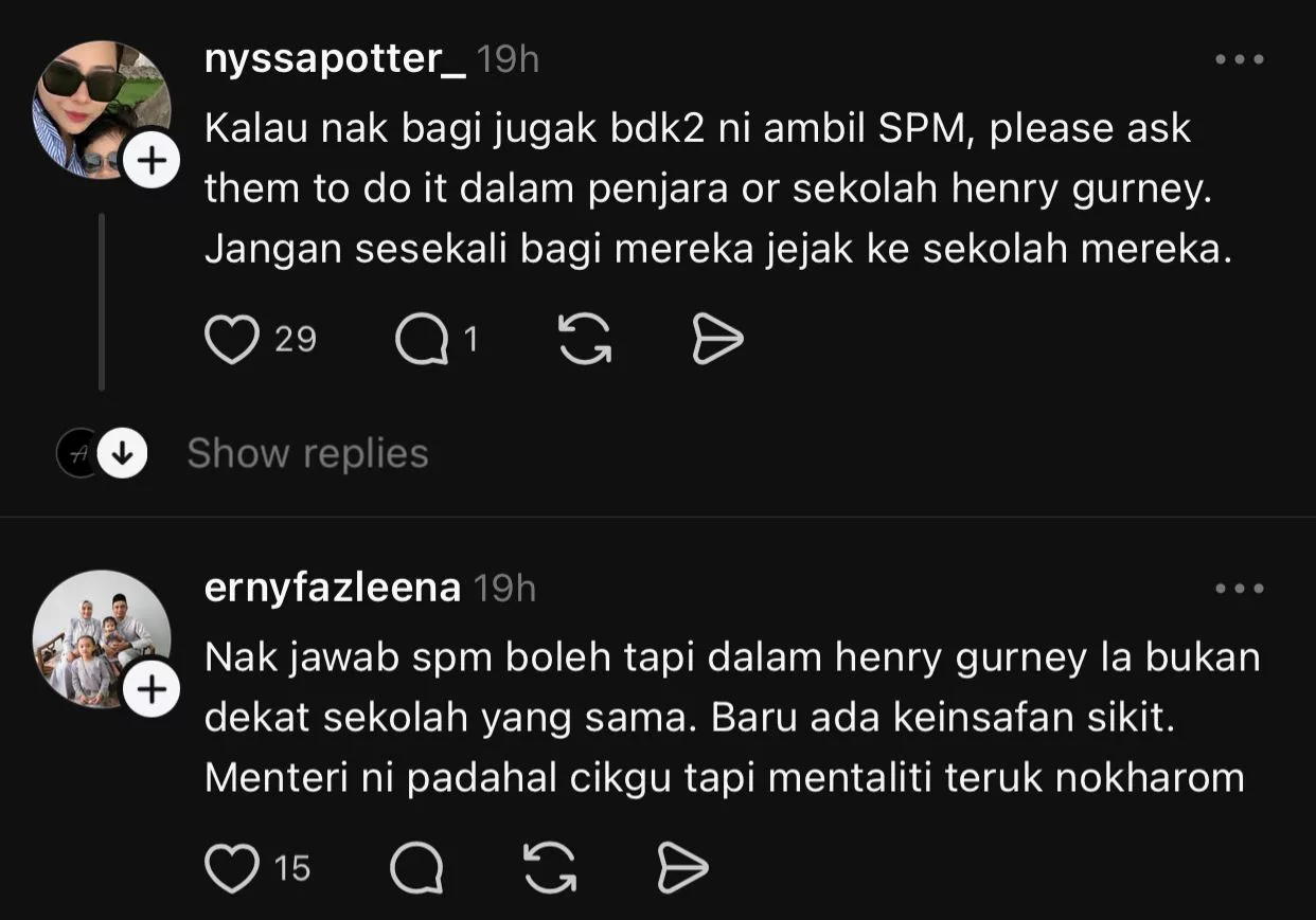 Kes Rogol Pelajar: Netizen Luah Rasa Tidak Puas Hati, Persoal Keputusan KPM Benarkan Empat Pelajar Tertuduh Duduki SPM