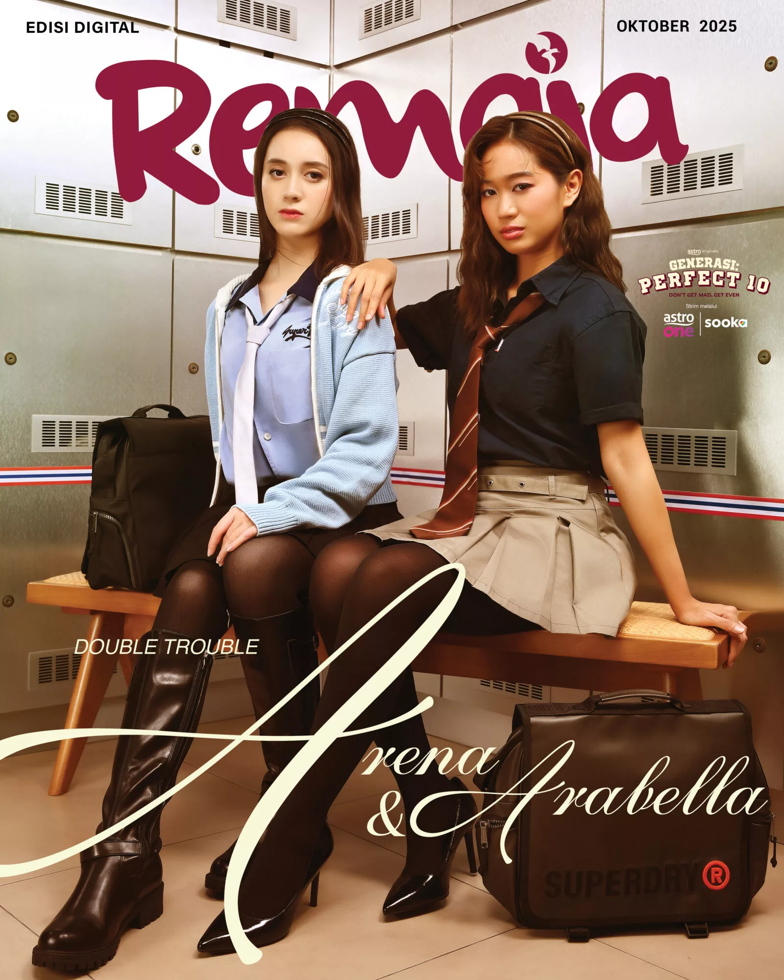 Arena Wan & Arabella Ellen – Edisi Digital Oktober 2025 Bersama Pelakon Generasi: Perfect 10