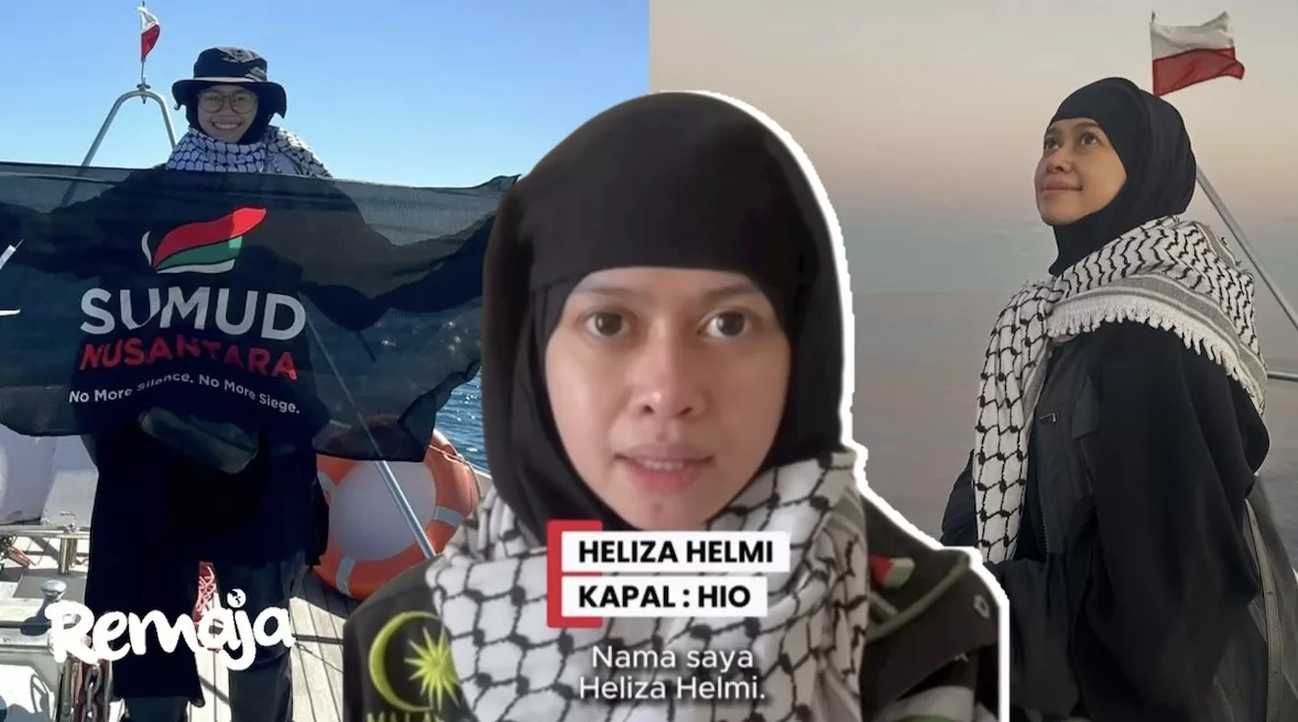 “Bot Hampir Terbalik, Tapi Kami Ada Allah Maha Besar” –Heliza Helmi Sempat Buat Live Sebelum Bot Dipintas Tentera Israel