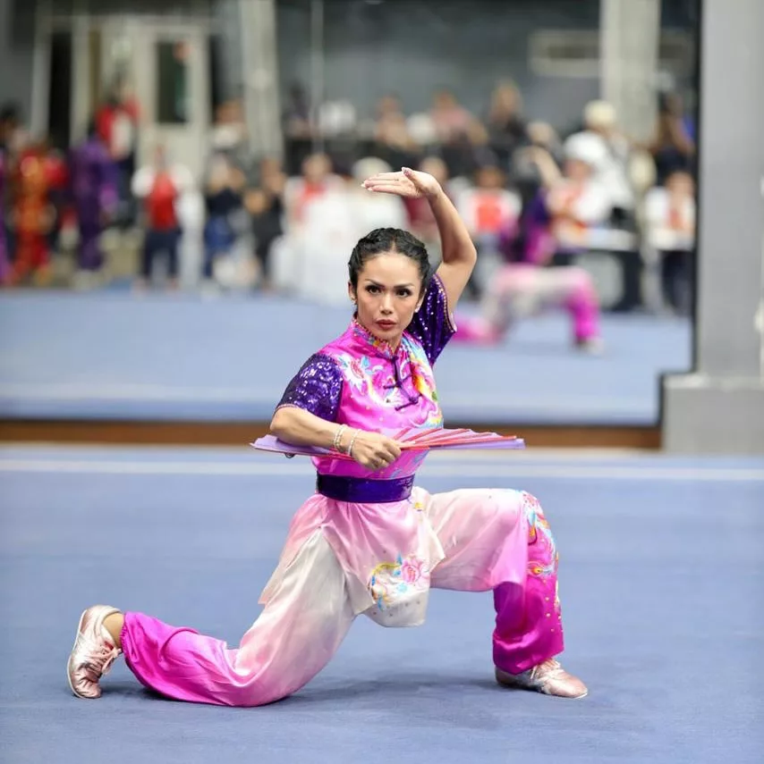 Kris Dayanti Buktikan Usia Bukan Penghalang, Sertai Pertandingan Wushu Antarabangsa Di China Pada Usia 50-an!