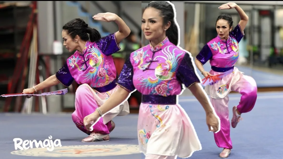Kris Dayanti Buktikan Usia Bukan Penghalang, Sertai Pertandingan Wushu Antarabangsa Di China Pada Usia 50-an!