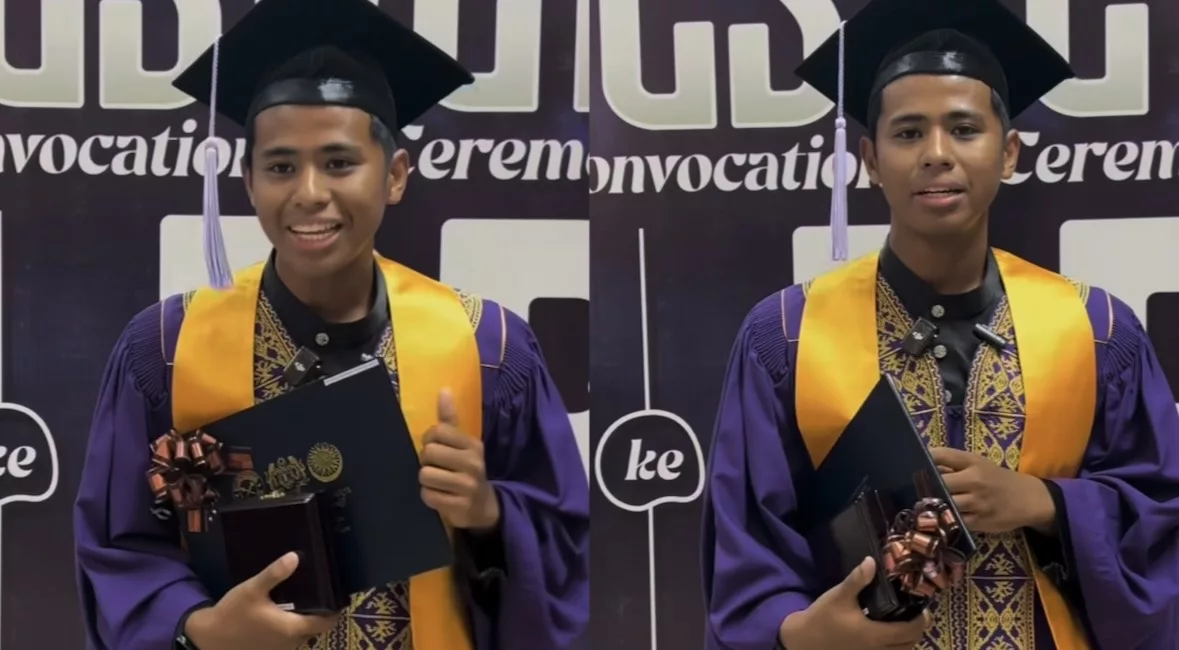 Dulu Hidup Susah, Kini Berdiri Gah Di Pentas Anugerah Diraja. Kisah Inspirasi Graduan Cemerlang UMT