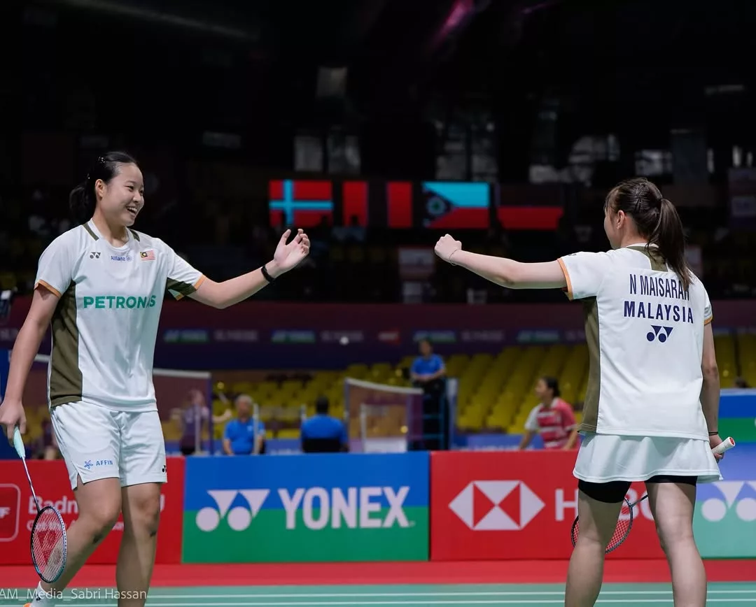 #GirlsPower: Low Zi Yu-Noraqilah Maisarah Raih Naib Juara Dunia Di Kejohanan Badminton Remaja Malaysia
