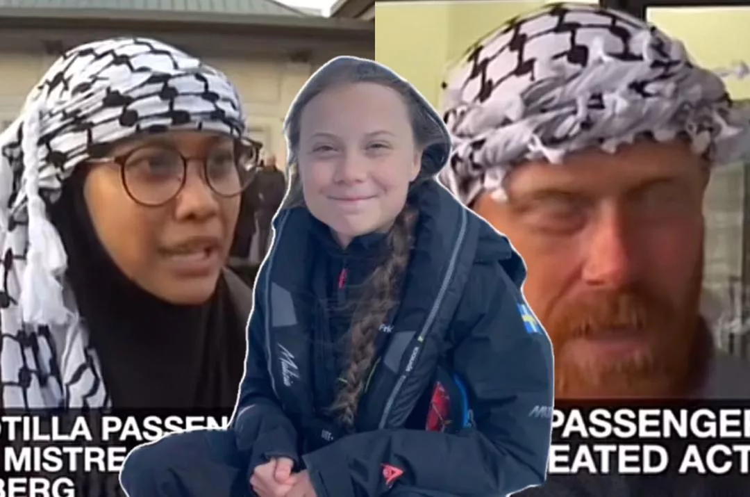Greta Thunberg Dipukul & Diheret Tentera, Dakwa Sukarelawan Global Sumud Flotilla