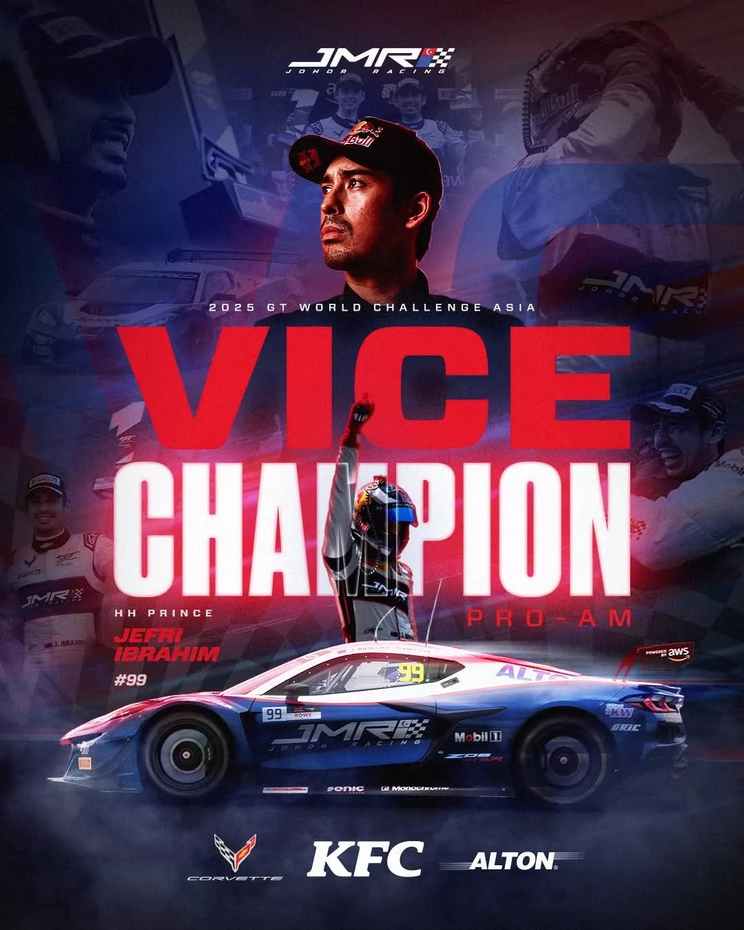 YAM Tunku Abdul Rahman Cemerlang Naib Juara Pro-Am GT World Challenge Asia 2025 Di Beijing 10 YAM Tunku Abdul Rahman Cemerlang Naib Juara Pro-Am GT World Challenge Asia 2025 Di Beijing