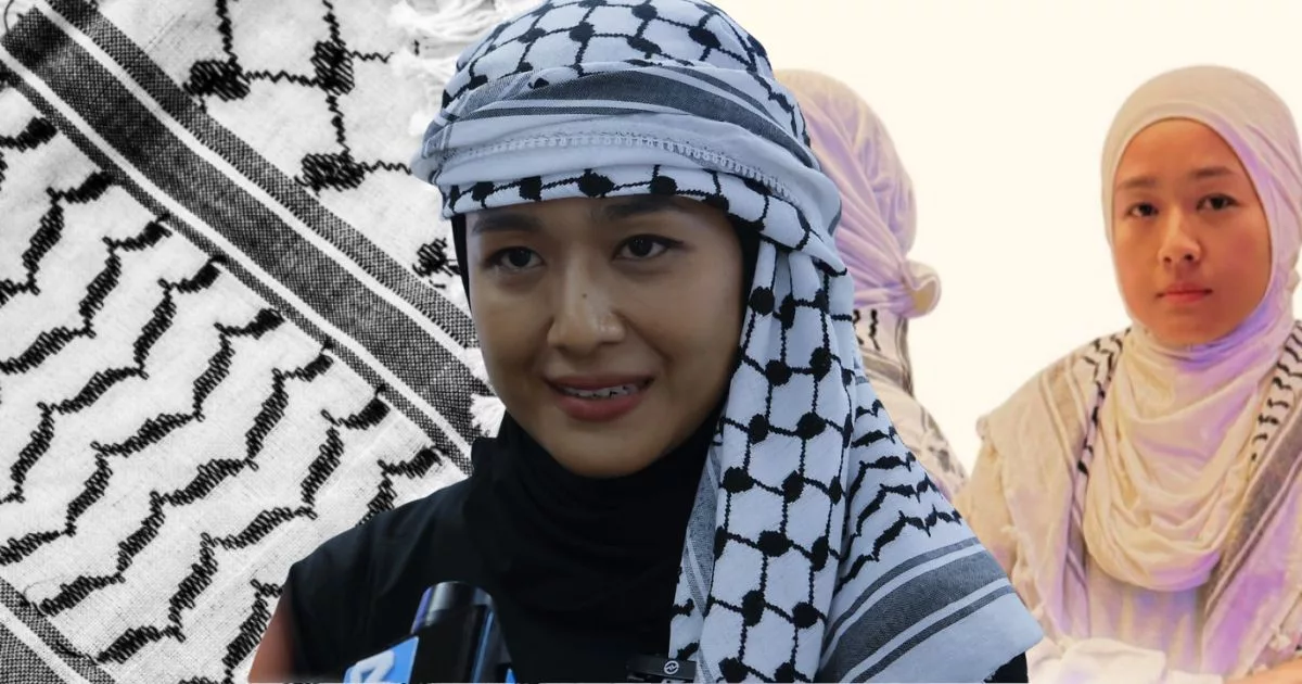 T-shirt Putih: Seruan Farah Lee Tanda Solidariti Buat Wanita Palestin di KLIA Malam Ini