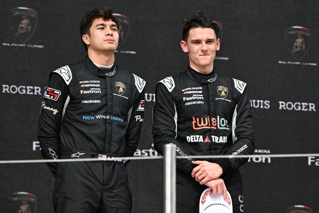 Putera Adam Cipta Sejarah Gemilang Di Eropah! Raih Kejuaraan Berganda Lamborghini Super Trofeo