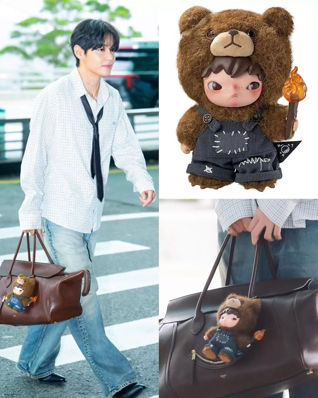 ‘Sold Out King’ Kembali! Keychain Hirono ‘Fight for Joy’ Laris Selepas Digayakan Taehyung BTS Di Lapangan Terbang