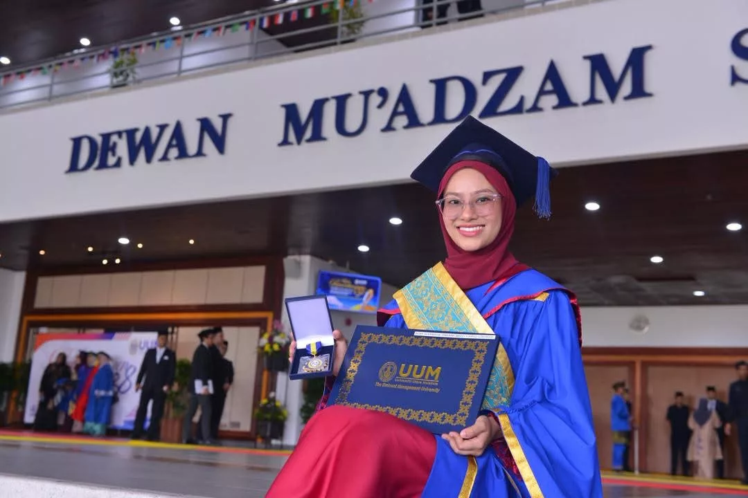 Nor Shamira Irwani, Pejuang Kanser Tahap 4 Raih Anugerah Emas Naib Canselor UUM -“Penyakit Bukan Titik Noktah Untuk Berjaya”