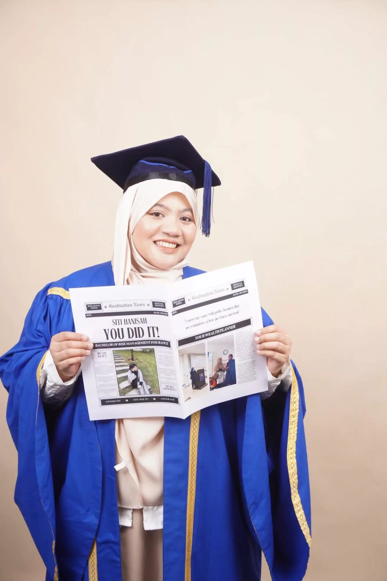 Jual Chocojar Demi Tampung Pengajian, Anak Yatim Berjaya Genggam Segulung Ijazah Tanpa Pinjaman