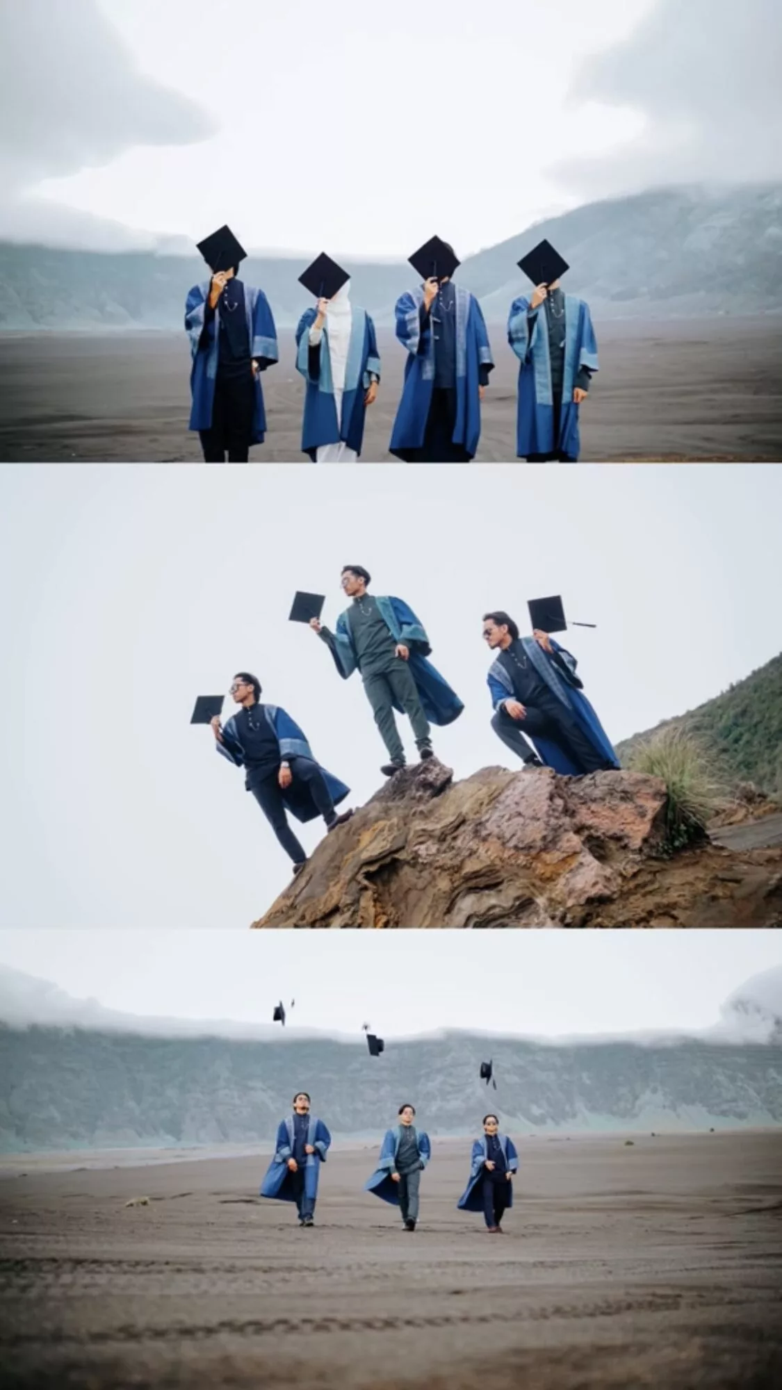 Level Lain Macam! Graduan USIM Buat Pre-Convo Di Bromo, Indonesia, Hasil Gambar Raih 2 Juta Tontonan!
