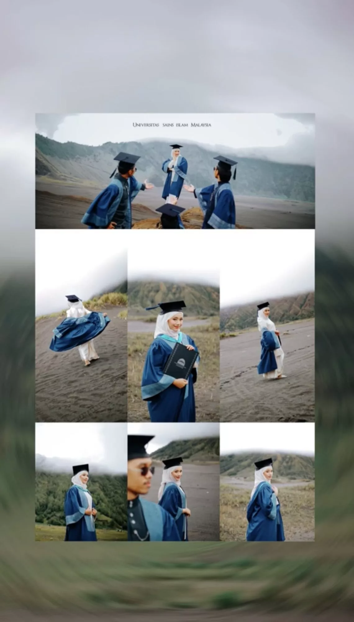Level Lain Macam! Graduan USIM Buat Pre-Convo Di Bromo, Indonesia, Hasil Gambar Raih 2 Juta Tontonan!