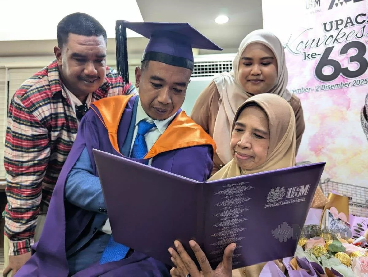 Bekas Banduan Kini Graduan USM, Kisah Kejayaan Yang Bermula Dari Balik Tirai Besi -“Saya Harap Ijazah Ini…”