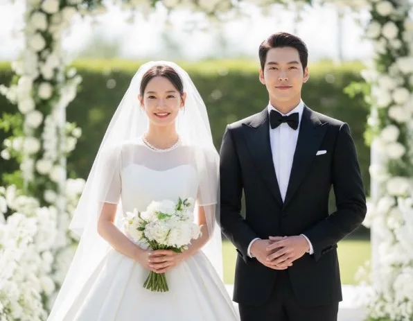 Kim Woo Bin, Shin Min Ah Umum Kahwin Disember, 10 Tahun Bercinta