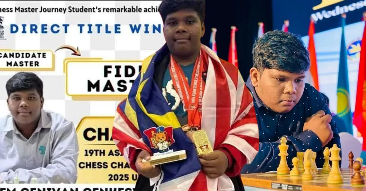 Genivan Genkeswaran Dinobat FIDE Master: Kejayaan Cemerlang Catur Malaysia di Asia!